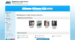 Desktop Screenshot of middlesborohighschool.net